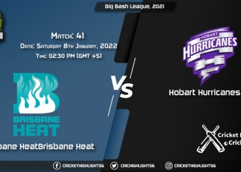 HEA vs HUR, Live Scorecard, Match 41, January 8, 2022, Live Cricket Score, Big Bash League, 202122