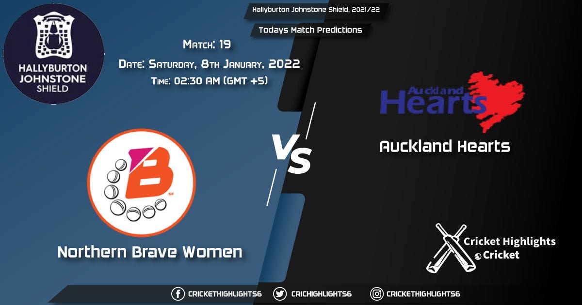 Hallyburton Johnstone Shield, 202122, Match 19 NB-W vs AH-W, Playing 11 & Today's Match Predictions