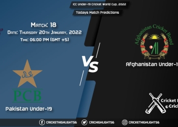 ICC Under-19 Cricket World Cup, 2022, Match 18 PK-U19 vs AF-U19, Playing 11 & Today's Match Predictions