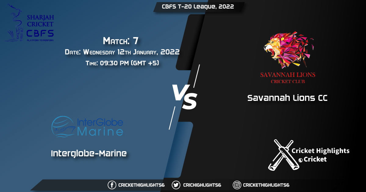 IGM vs SAL, Live Scorecard, Match 7, January 12, 2022, Live Cricket Score, CBFS T-20 League, 2022