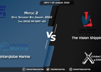 IGM vs TVS, Live Scorecard, Match 2, January 8, 2022, Live Cricket Score, CBFS T-20 League, 2022