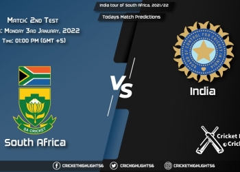 India tour of South Africa, 202122, Match 2nd Test SA vs IND, Playing 11 & Today's Match Predictions