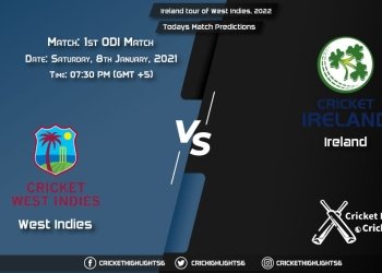 Ireland tour of West Indies, 2022, Match 1st ODI WI vs IRE, Playing 11 & Today's Match Predictions