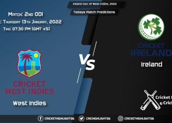 Ireland tour of West Indies, 2022, Match 2nd ODI WI vs IRE, Playing 11 & Today's Match Predictions