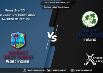 Ireland tour of West Indies, 2022, Match 3rd ODI WI vs IRE, Playing 11 & Today's Match Predictions