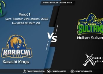 KAR vs MUL, Live Scorecard, Match 1, January 27, 2022, Pakistan Super League, 2022