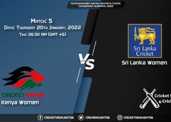 KEN-W vs SL-W, Live Scorecard, Match 5, January 19, 2022, Live Cricket Score, Commonwealth Games Women's Cricket Competition Qualifiers, 2022