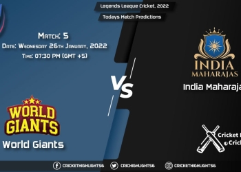 Legends League Cricket, 2022, Match 5 WOG vs INM, Playing 11 & Today's Match Predictions