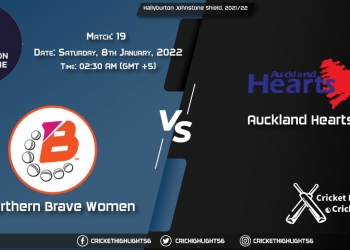 NB-W vs AH-W, Live Scorecard, Match 19, January 8, 2022, Live Cricket Score, Hallyburton Johnstone Shield, 202122