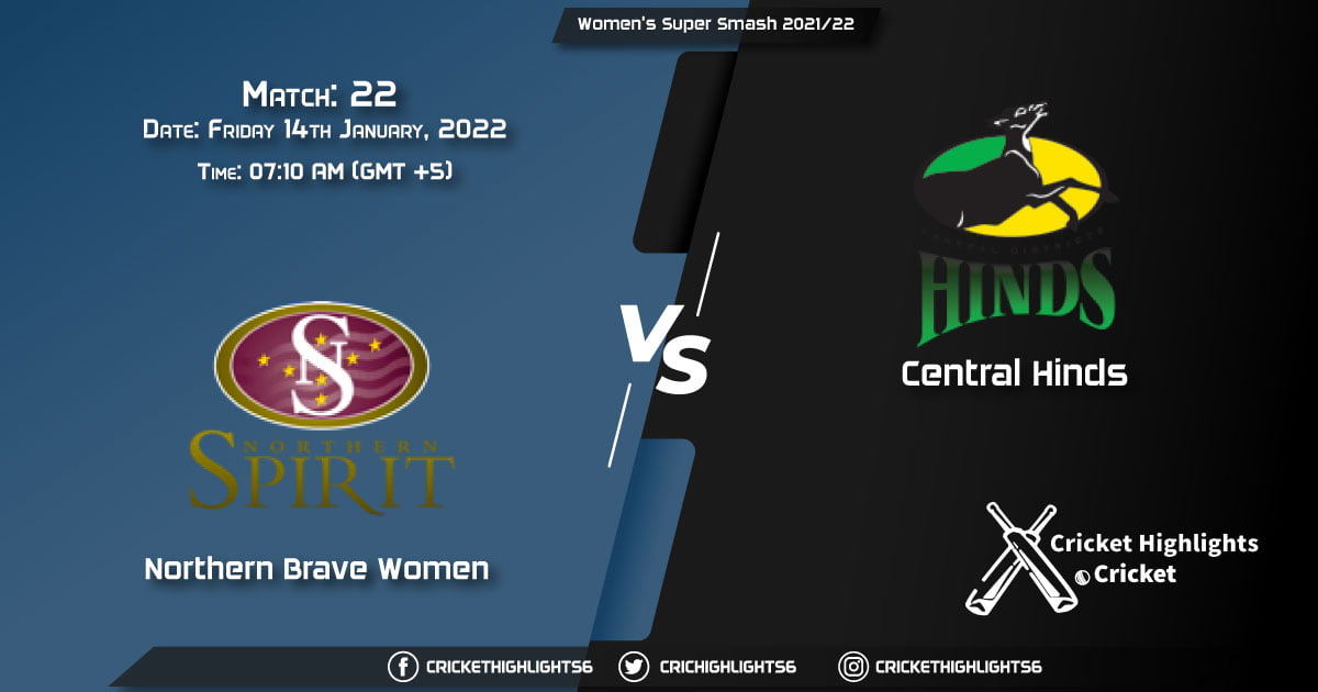 NB-W vs CH-W, Live Scorecard, Match 22, January 14, 2022, Live Cricket Score, Women's Super Smash 202122