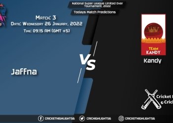 National Super League Limited Over Tournament, 2022, Match 3 JAF vs KDY, Playing 11 & Today's Match Predictions