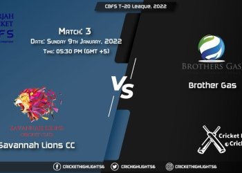 SAL vs BG, Live Scorecard, Match 3, January 9, 2022, Live Cricket Score, CBFS T-20 League, 2022