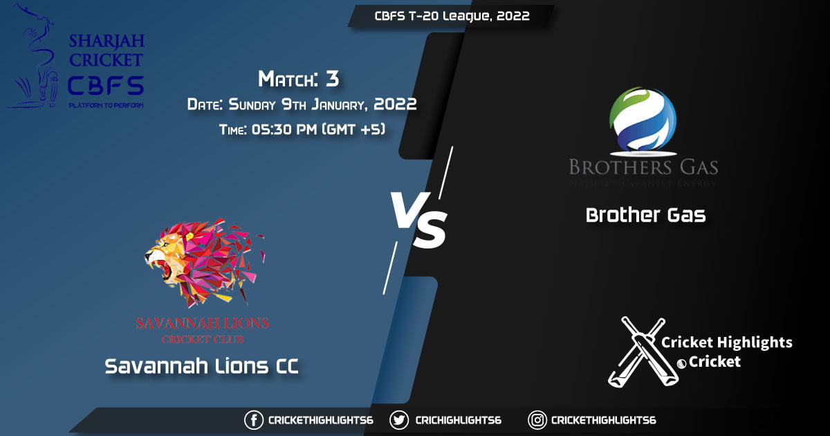 SAL vs BG, Live Scorecard, Match 3, January 9, 2022, Live Cricket Score, CBFS T-20 League, 2022