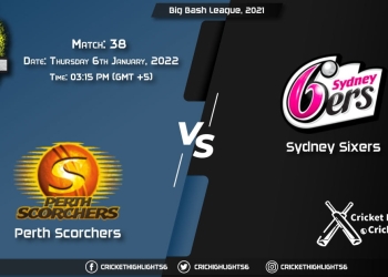 SCO vs THU, Live Scorecard, Match 38, January 6, 2022, Live Cricket Score, Big Bash League, 202122