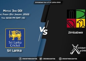 SL vs ZIM, Live Scorecard, Match 3rd ODI, January 21, 2022, Live Cricket Score, Zimbabwe tour of Sri Lanka 2022