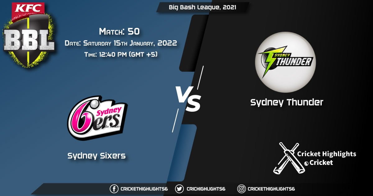 STR vs SCO, Live Scorecard, Match 49, January 13, 2022, Live Cricket Score, Big Bash League, 202122