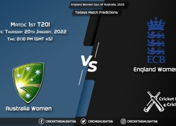 Super Smash 202122, Match 1st T20I AU-W vs EN-W, Playing 11 & Today's Match Predictions