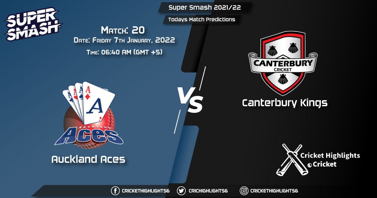 Super Smash 202122, Match 20 AA vs CTB, Playing 11 & Today's Match Predictions
