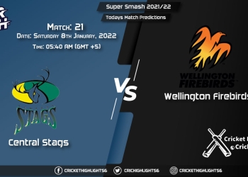 Super Smash 202122, Match 21 CS vs WF, Playing 11 & Today's Match Predictions