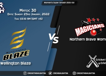 WB-W vs NB-W, Live Scorecard, Match 30, January 23, 2022, Live Cricket Score, Women's Super Smash 202122
