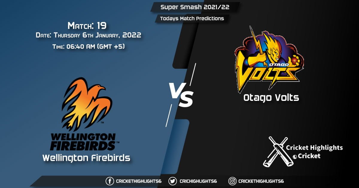 WF vs OV, Live Scorecard, Match 19, January 5, 2022, Live Cricket Score, Super Smash 202122