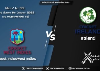 WI vs IRE, Live Scorecard, Match 1st ODI, January 8, 2022, Live Cricket Score, Ireland tour of West Indies, 2022