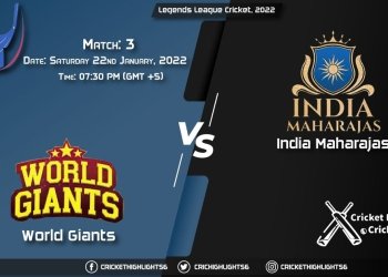 WOG vs INM, Live Scorecard, Match 3, January 22, 2022, Live Cricket Score, Legends League Cricket, 2022