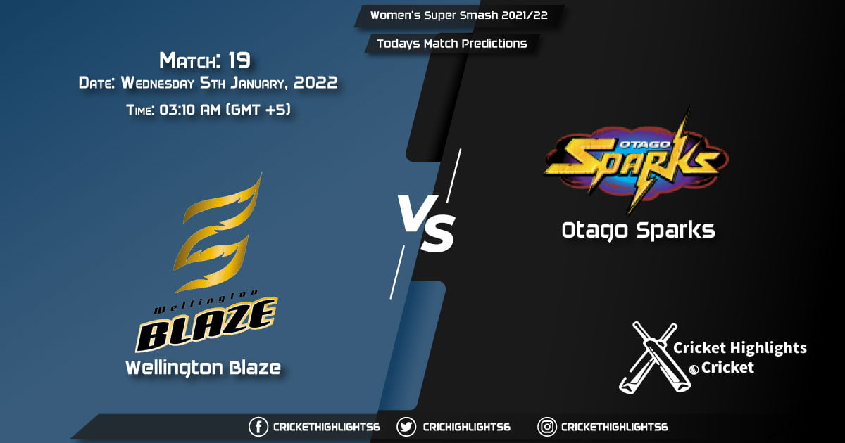 Women's Super Smash 202122, Match 19 WB-W vs OS-W, Playing 11 & Today's Match Predictions