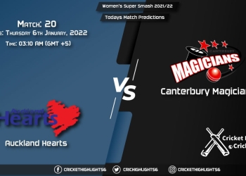 Women's Super Smash 202122, Match 20 AH-W vs CM-W, Playing 11 & Today's Match Predictions