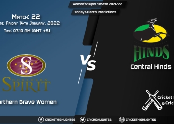 Women's Super Smash 202122, Match 22 NB-W vs CH-W, Playing 11 & Today's Match Predictions