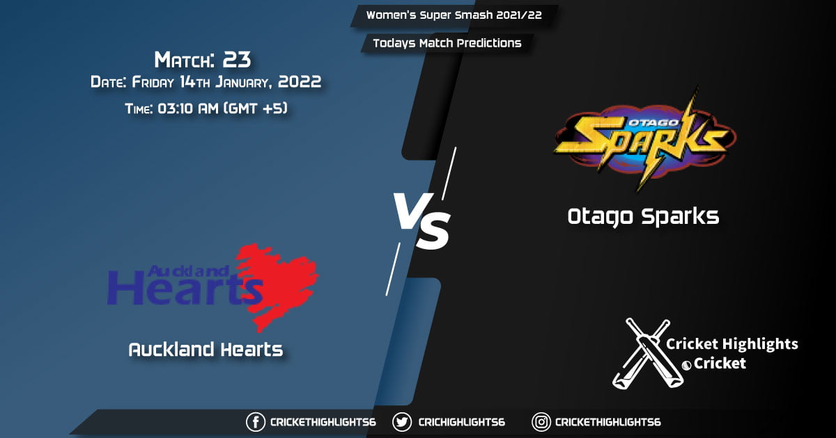 Women's Super Smash 202122, Match 23 AH-W vs OS-W, Playing 11 & Today's Match Predictions