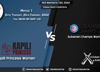 ACA Women's T20, 2022, Match 1 KP-W vs SBC-W, Playing 11 & Today's Match Predictions