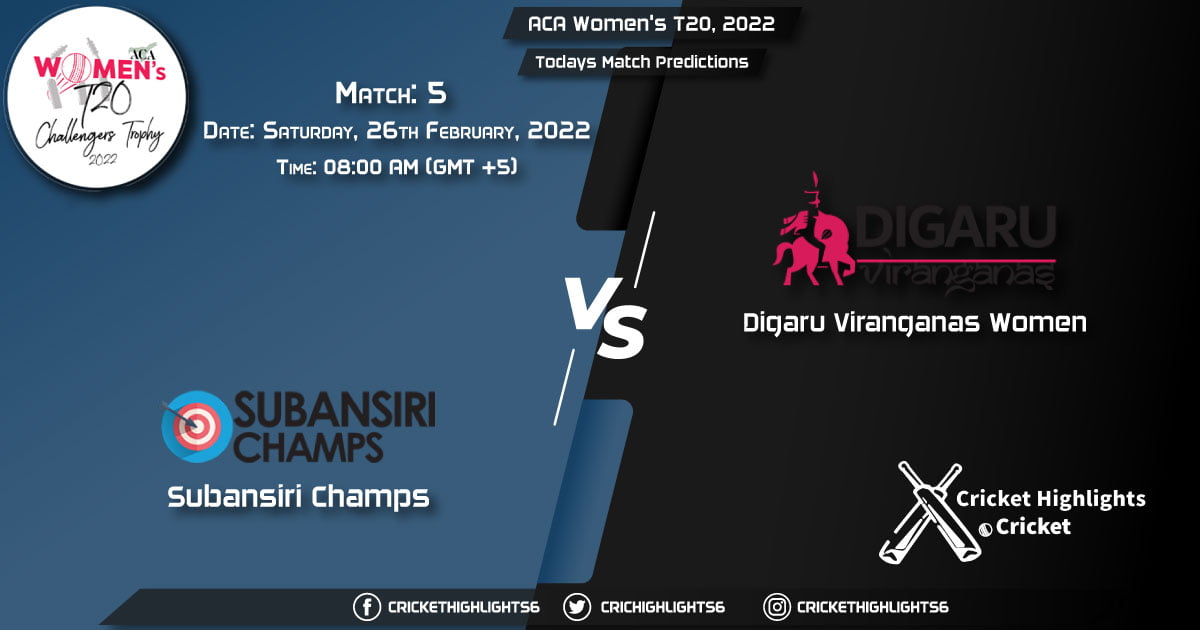 ACA Women's T20, 2022, Match 5 SBC-W vs DV-W, Playing 11 & Today's Match Predictions