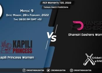 ACA Women's T20, 2022, Match 9 KP-W vs DD-W, Playing 11 & Today's Match Predictions