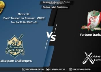 Bangabandhu Bangladesh Premier League T20, 2022, Match 16 CCH vs FBA, Playing 11 & Today's Match Predictions