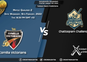 Bangabandhu Bangladesh Premier League T20, 2022, Match Qualifier 2 CCH vs COV, Playing 11 & Today's Match Predictions