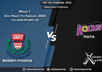 CSA T20 Challenge, 2022, Match 1 WEP vs ROC, Playing 11 & Today's Match Predictions