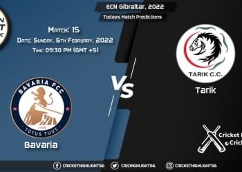 ECN Gibraltar, 2022, Match 15 BAV vs TAR, Playing 11 & Today's Match Predictions