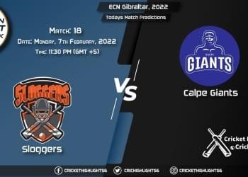 ECN Gibraltar, 2022, Match 18 SLO vs CG, Playing 11 & Today's Match Predictions