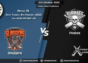 ECN Gibraltar, 2022, Match 19 SLO vs PIR, Playing 11 & Today's Match Predictions