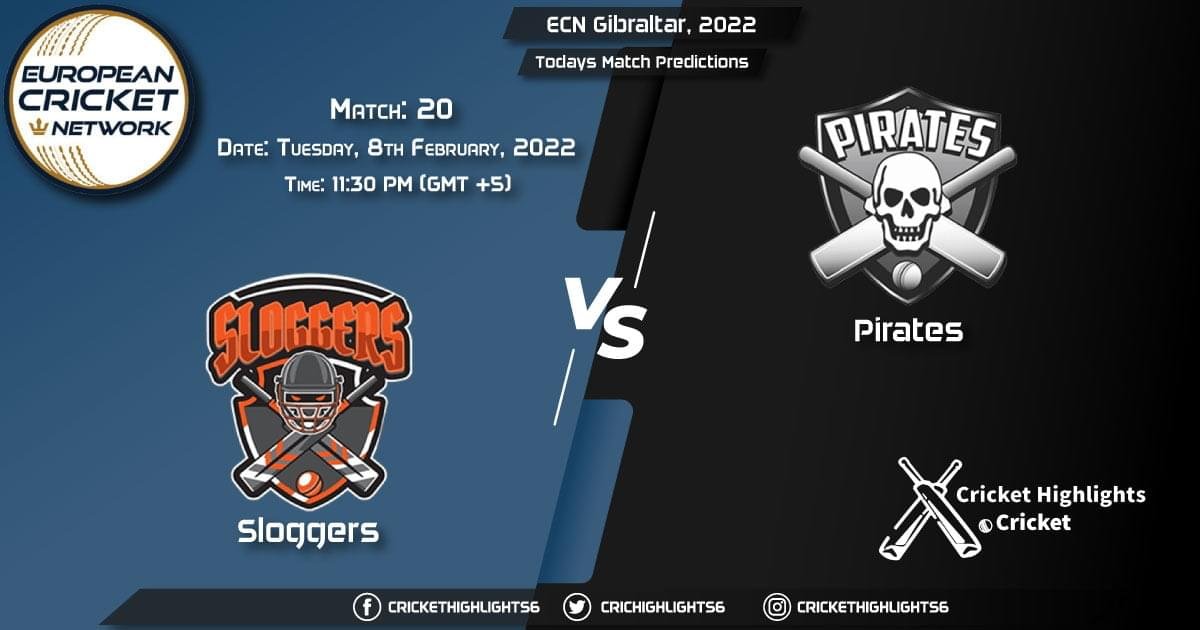 ECN Gibraltar, 2022, Match 20 SLO vs PIR, Playing 11 & Today's Match Predictions