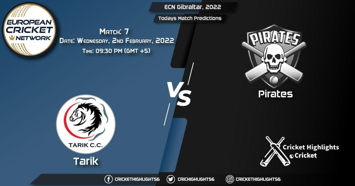 ECN Gibraltar, 2022, Match 7 TAR vs PIR, Playing 11 & Today's Match Predictions
