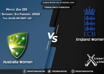 England Women tour of Australia, 2022, Match 2nd ODI AU-W vs EN-W, Playing 11 & Today's Match Predictions