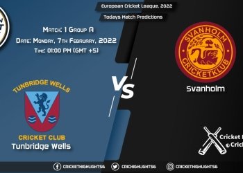 European Cricket League 2022, Group A Match 1 TW vs SVH, Playing 11 & Today's Match Predictions