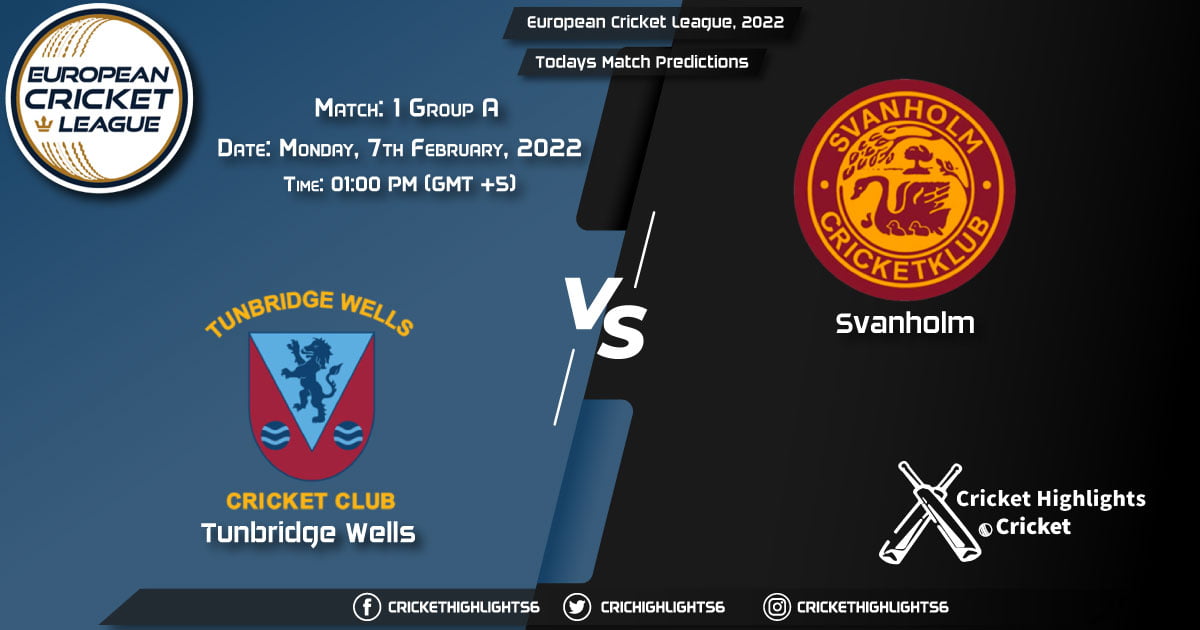 European Cricket League 2022, Group A Match 1 TW vs SVH, Playing 11 & Today's Match Predictions