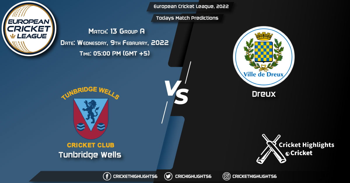 European Cricket League 2022, Group A Match 13 TW vs DRX, Playing 11 & Today's Match Predictions