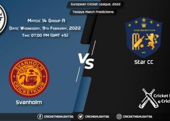 European Cricket League 2022, Group A Match 14 SVH vs STA, Playing 11 & Today's Match Predictions