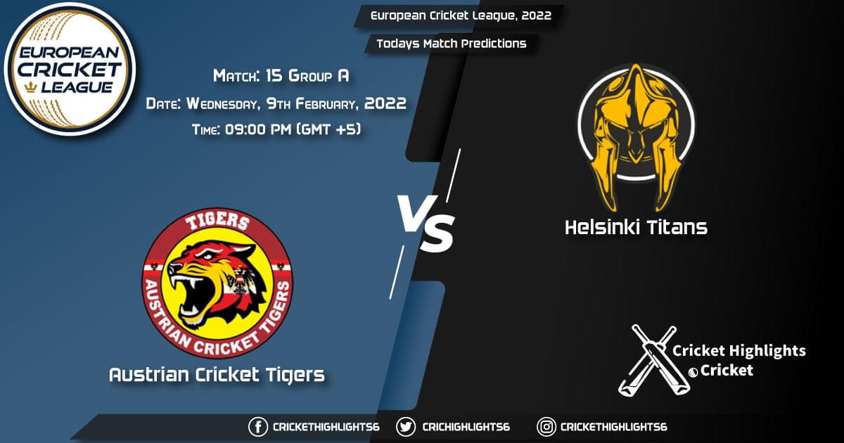 European Cricket League 2022, Group A Match 15 ACT vs HT, Playing 11 & Today's Match Predictions