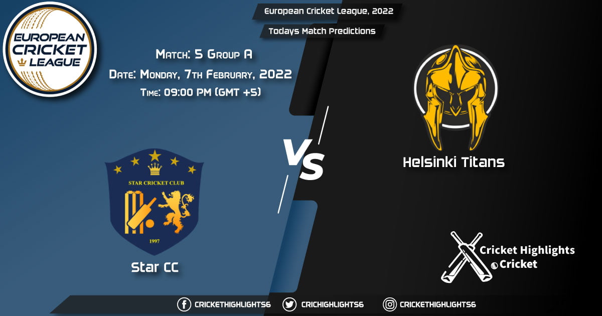 European Cricket League 2022, Group A Match 5 STA vs HT, Playing 11 & Today's Match Predictions