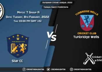 European Cricket League 2022, Group A Match 7 STA vs TW, Playing 11 & Today's Match Predictions